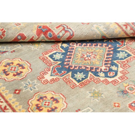 Tappeto Kazak Afghanistan marrone grigio 120x184