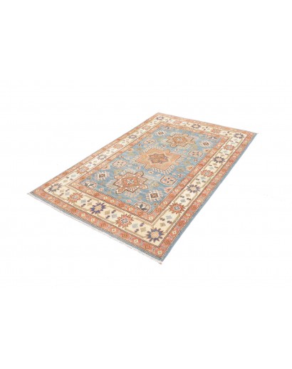 Tappeto Kazak Afghanistan beige bianco 118x178