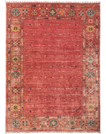 Tappeto Rubin Pakistan rosso grigio 172x238