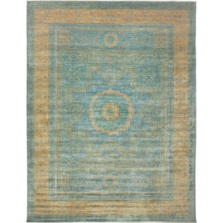 Tappeto Mamlouk Pakistan verde bianco 273x352