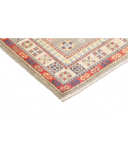 Tappeto Kazak Afghanistan beige rosso 80x252