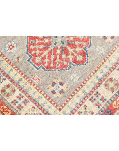 Tappeto Kazak Afghanistan beige rosso 80x252