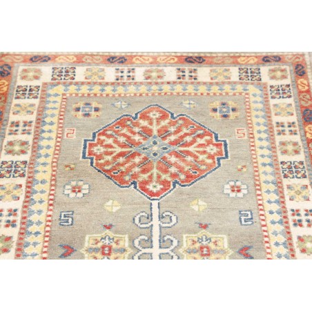Tappeto Kazak Afghanistan beige rosso 80x252