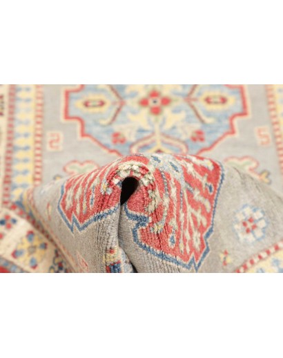 Tappeto Kazak Afghanistan beige rosso 80x252