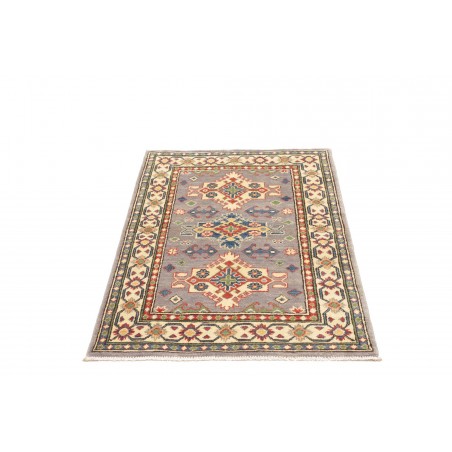 Tappeto Kazak Afghanistan marrone grigio 81x127