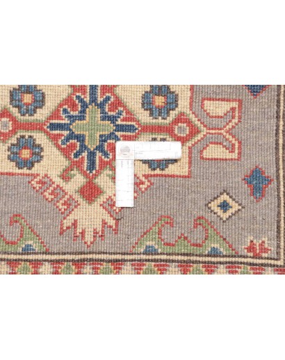 Tappeto Kazak Afghanistan marrone grigio 81x127