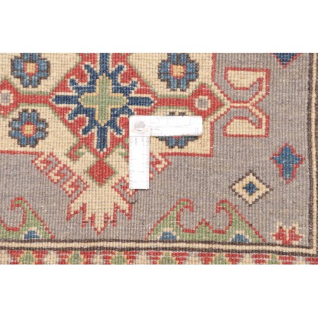 Tappeto Kazak Afghanistan marrone grigio 81x127