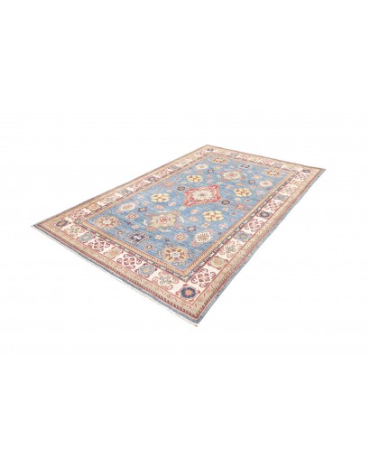 Tappeto Kazak Afghanistan beige grigio 165x247
