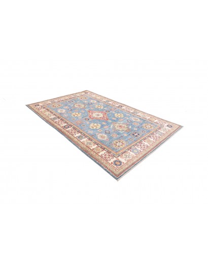 Tappeto Kazak Afghanistan beige grigio 165x247