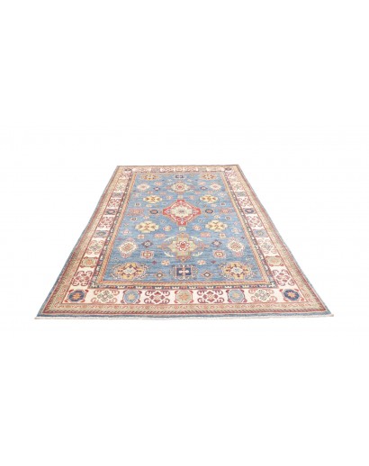 Tappeto Kazak Afghanistan beige grigio 165x247