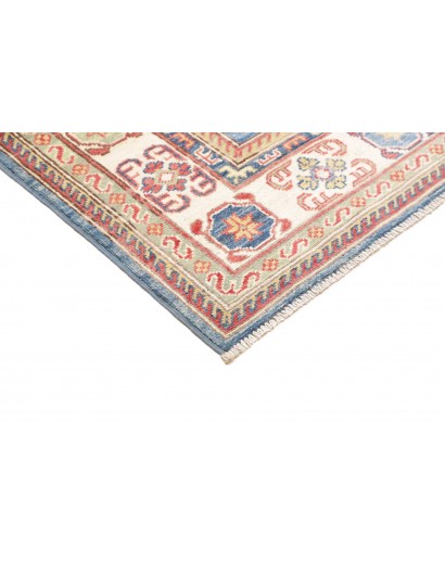Tappeto Kazak Afghanistan beige grigio 165x247