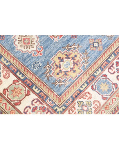 Tappeto Kazak Afghanistan beige grigio 165x247