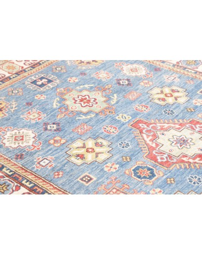 Tappeto Kazak Afghanistan beige grigio 165x247