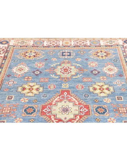 Tappeto Kazak Afghanistan beige grigio 165x247