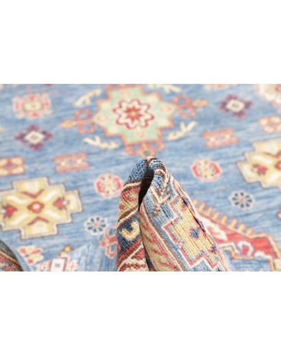 Tappeto Kazak Afghanistan beige grigio 165x247