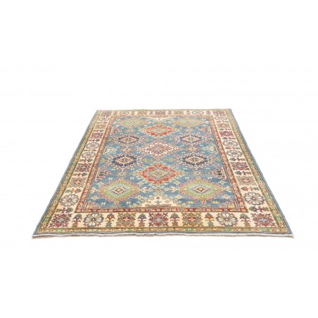 Tappeto Kazak Afghanistan beige grigio 154x200