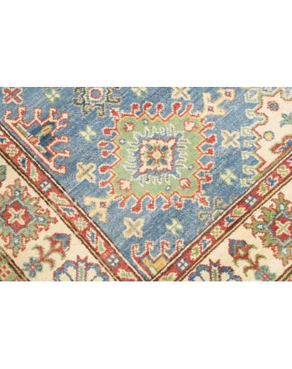 Tappeto Kazak Afghanistan beige grigio 154x200
