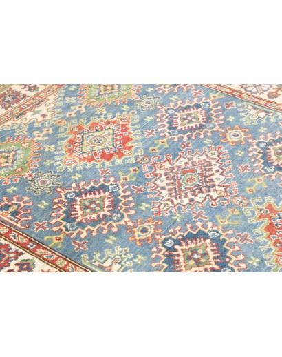 Tappeto Kazak Afghanistan beige grigio 154x200