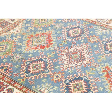 Tappeto Kazak Afghanistan beige grigio 154x200