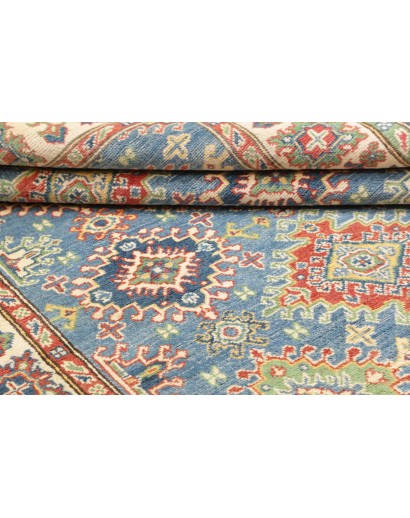 Tappeto Kazak Afghanistan beige grigio 154x200