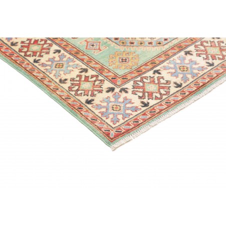 Tappeto Kazak Afghanistan beige azzurro 116x175