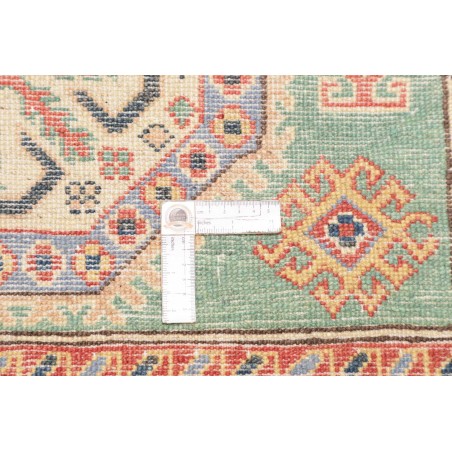 Tappeto Kazak Afghanistan beige azzurro 116x175