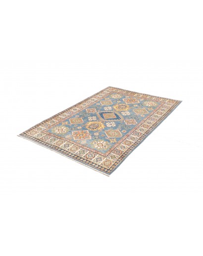 Tappeto Kazak Afghanistan beige marrone 123x176