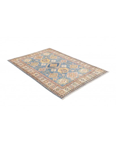 Tappeto Kazak Afghanistan beige marrone 123x176