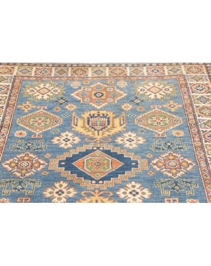 Tappeto Kazak Afghanistan beige marrone 123x176