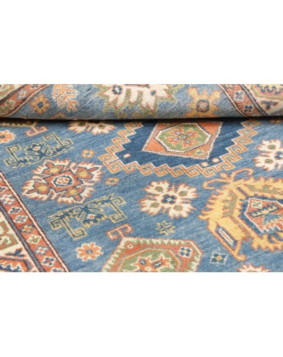 Tappeto Kazak Afghanistan beige marrone 123x176