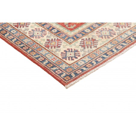 Tappeto Kazak Afghanistan beige azzurro 152x202