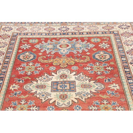 Tappeto Kazak Afghanistan beige azzurro 152x202