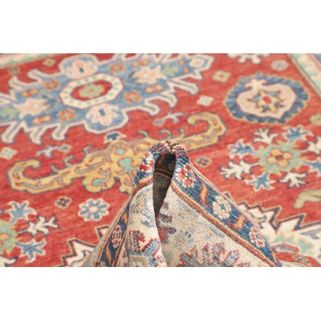 Tappeto Kazak Afghanistan beige azzurro 152x202
