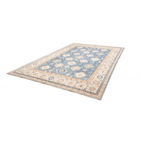 Tappeto Kazak Afghanistan beige grigio 249x352