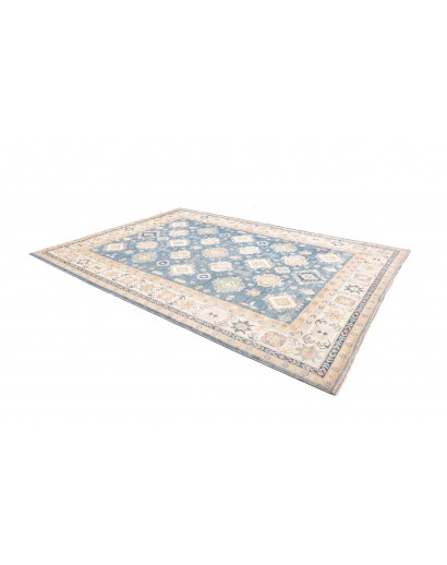 Tappeto Kazak Afghanistan beige grigio 249x352