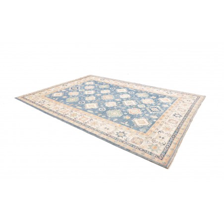 Tappeto Kazak Afghanistan beige grigio 249x352
