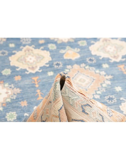 Tappeto Kazak Afghanistan beige grigio 249x352
