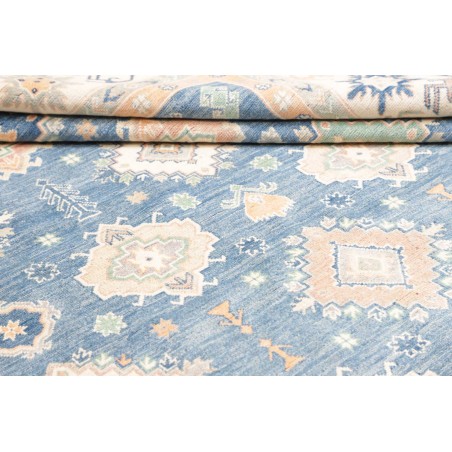 Tappeto Kazak Afghanistan beige grigio 249x352