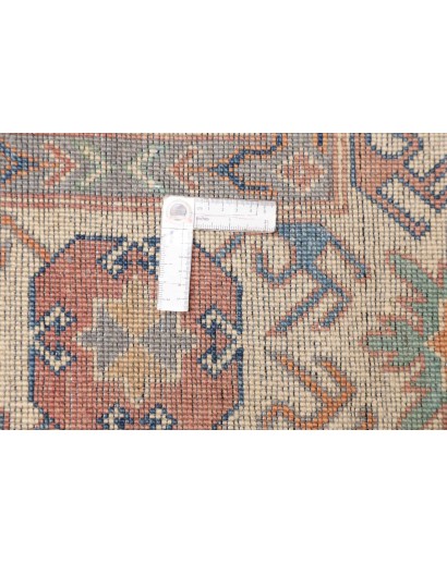 Tappeto Kazak Afghanistan beige grigio 249x352