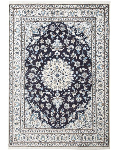 Tappeto Nain Kashmar Persia grigio 165x245