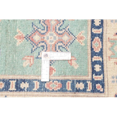 Tappeto Kazak Afghanistan bianco grigio 147x206