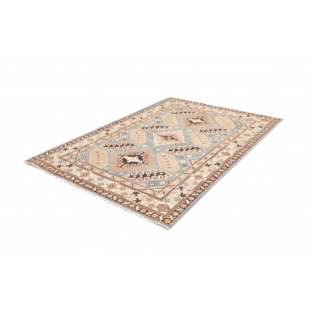 Tappeto Kazak Afghanistan bianco 153x214