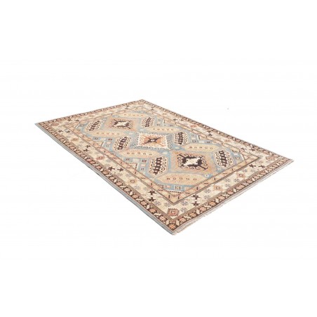 Tappeto Kazak Afghanistan bianco 153x214