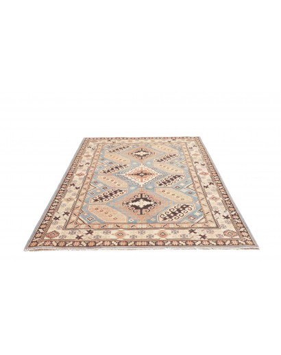 Tappeto Kazak Afghanistan bianco 153x214