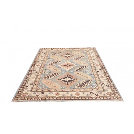 Tappeto Kazak Afghanistan bianco 153x214