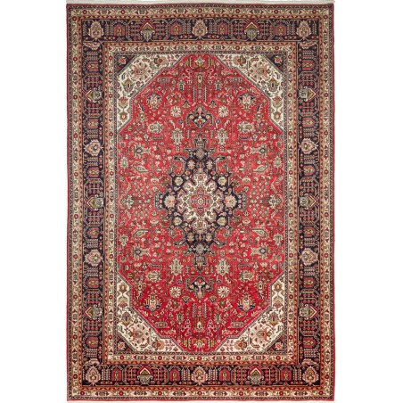 Tappeto Tabriz Persia marrone 200x300
