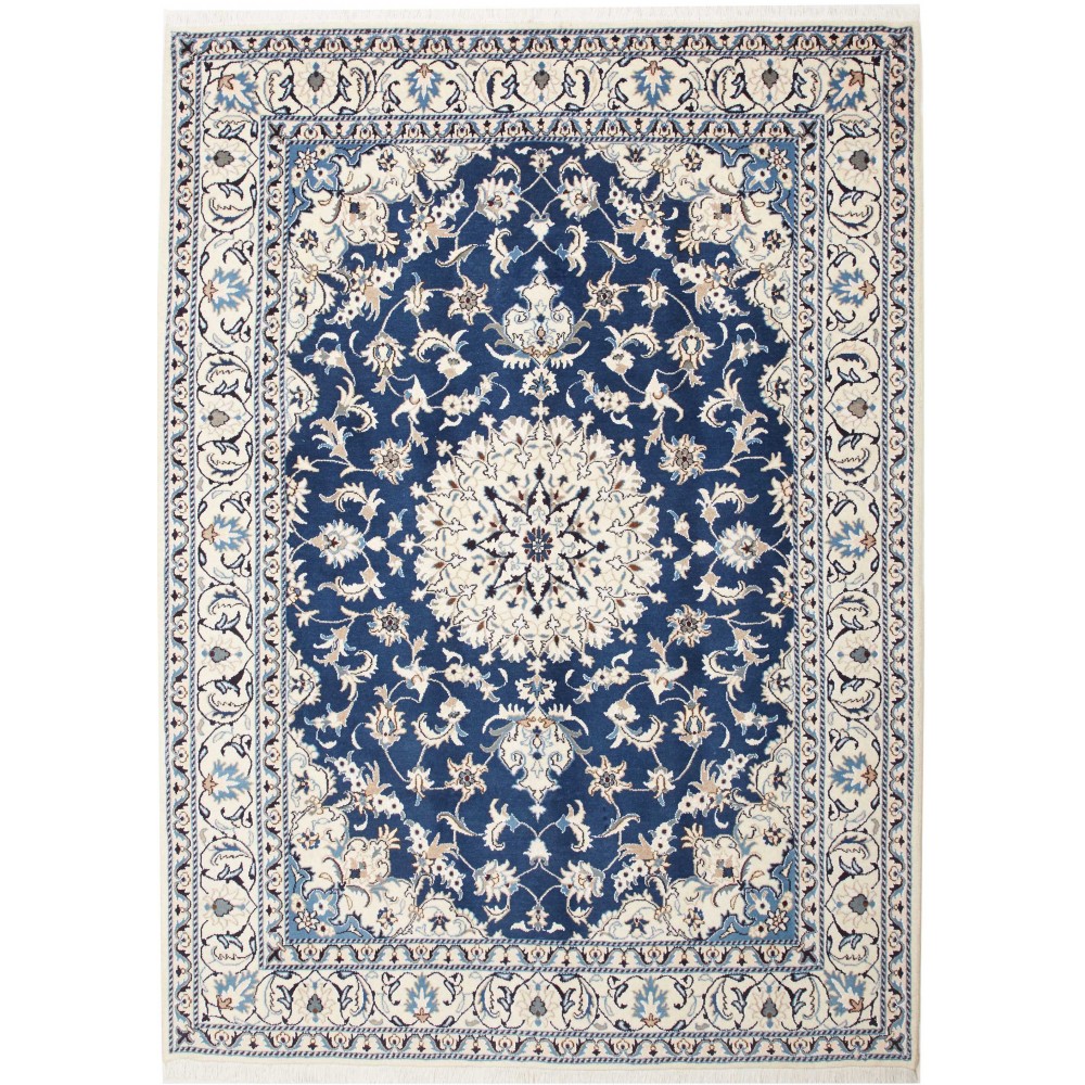 Tappeto Nain Kashmar Persia grigio 175x238 Tappeto Nain Kashmar Persia grigio 175x238