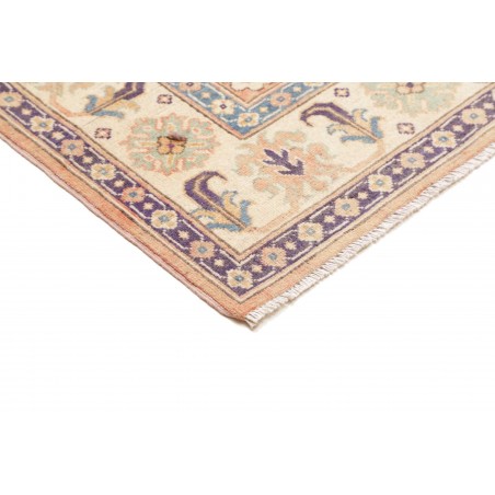 Tappeto Kazak Afghanistan beige azzurro 151x220