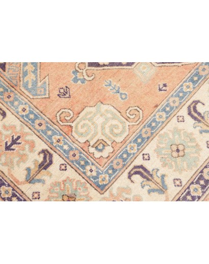 Tappeto Kazak Afghanistan beige azzurro 151x220