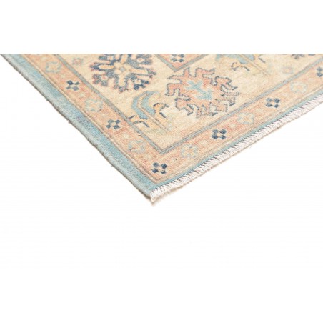 Tappeto Kazak Afghanistan bianco azzurro 151x204
